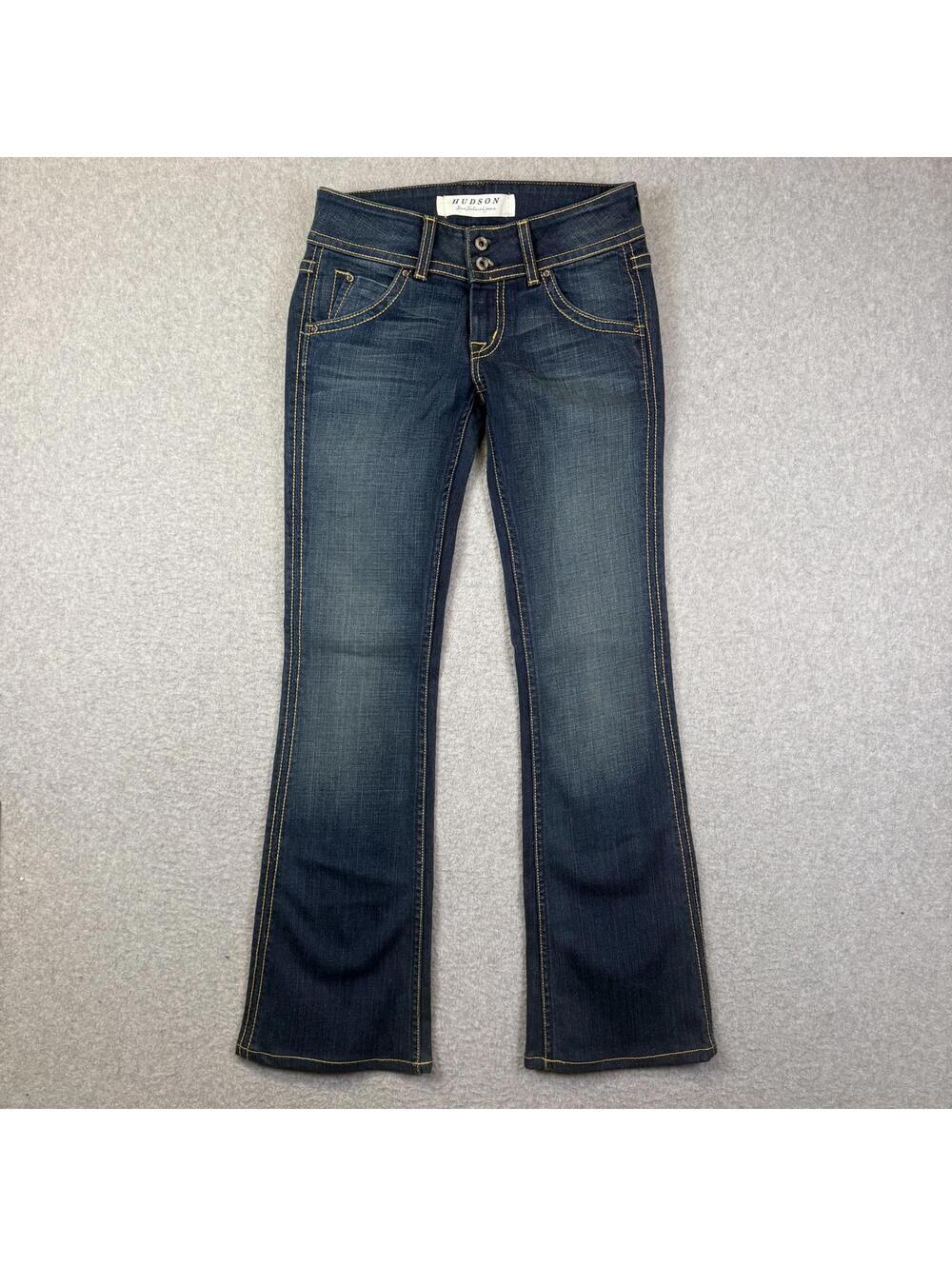 Hudson Fine Crafted Jeans Women's Size 26 Dark Wash Blue Bootcut Jeans USA